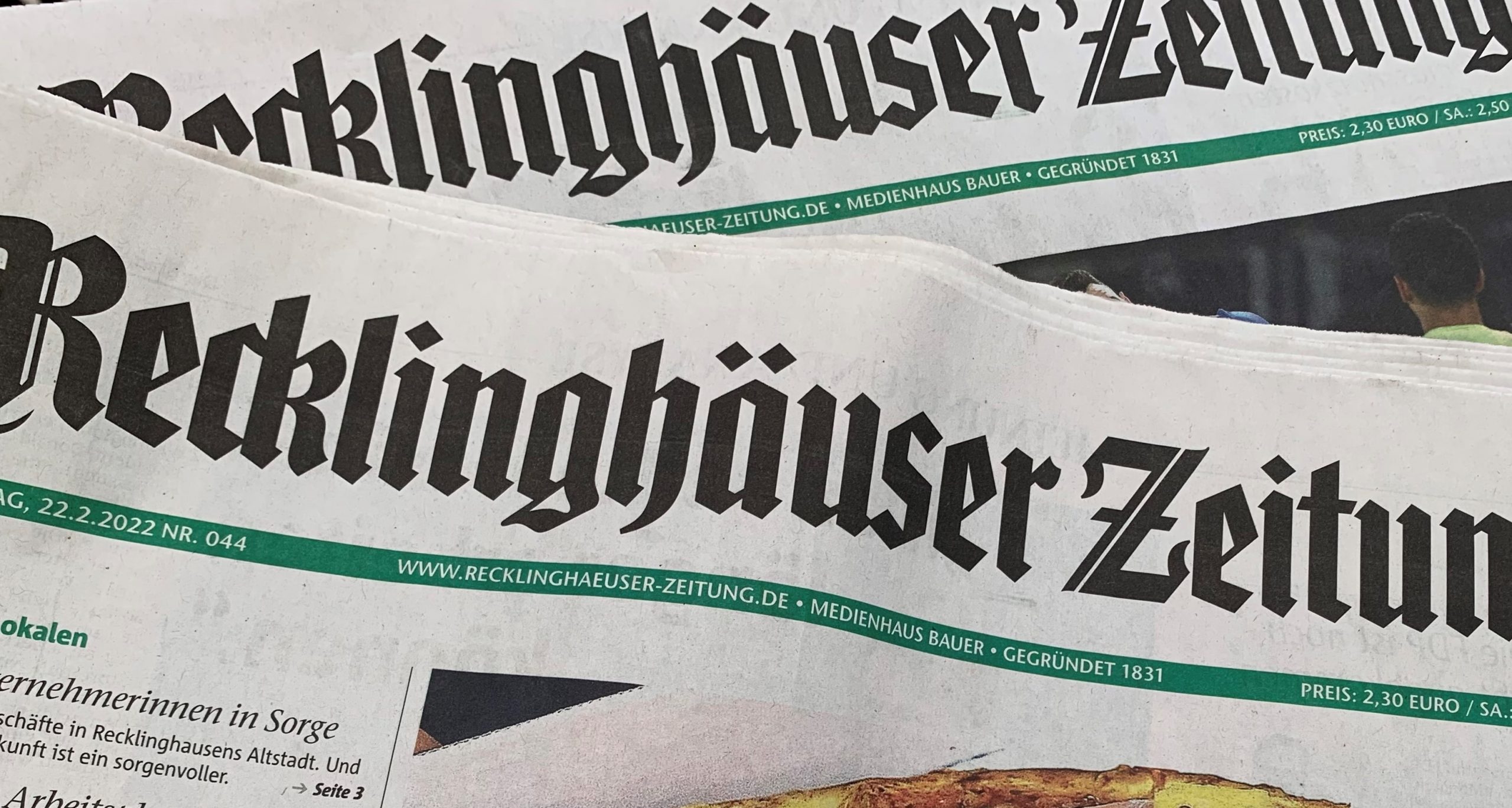 Es war einmal………                                                                                                                       Die Recklinghäuser Zeitung, eine Lokalzeitung für Recklinghausen.